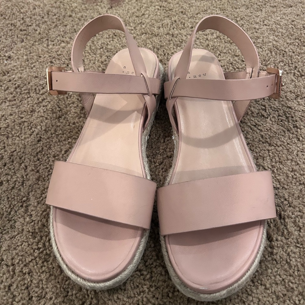 a new day Blush Pink Sandals